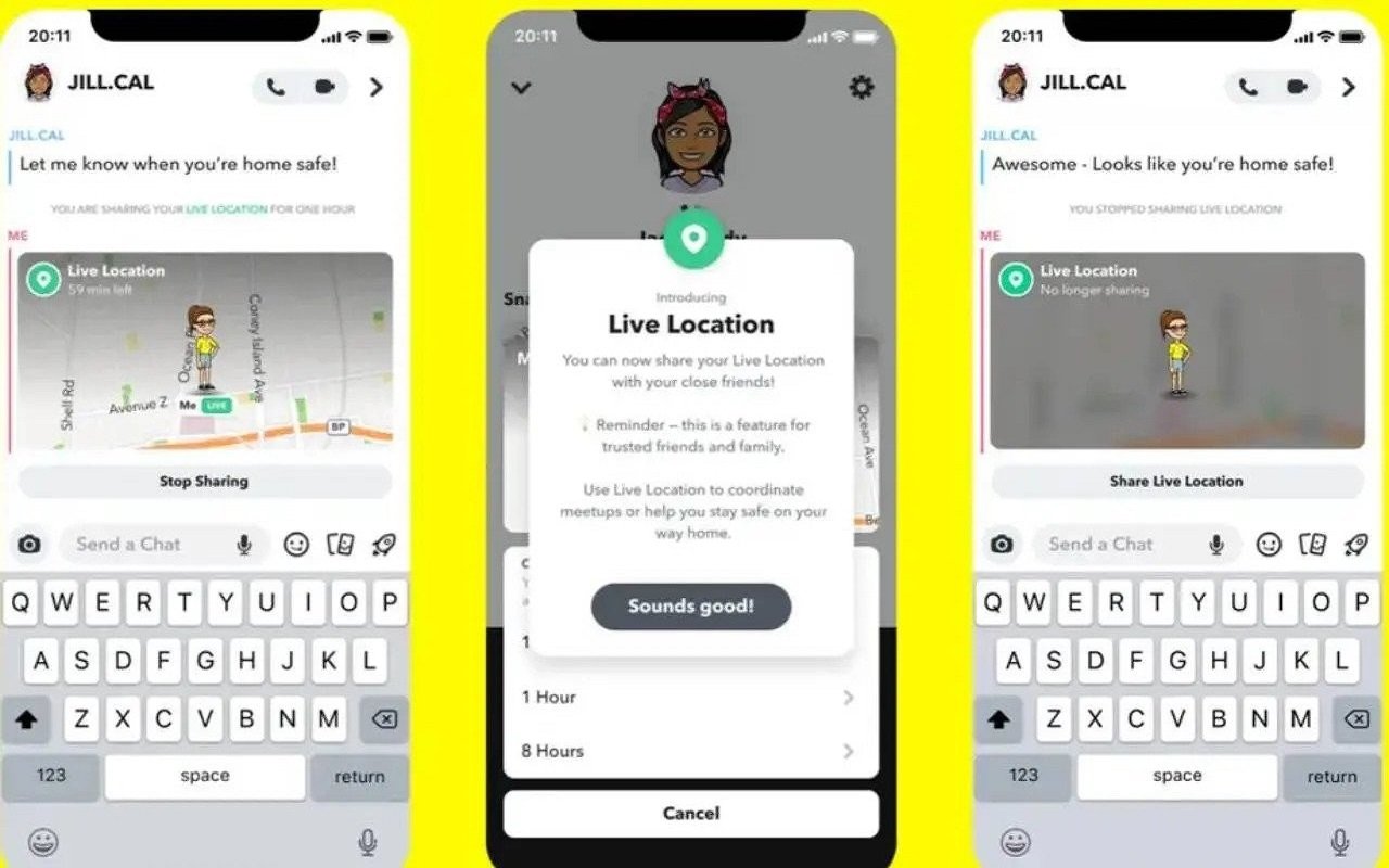 Snapchat canlı konum takibi özelliğini duyurdu 67 6 14