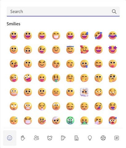 Microsoft Teams'e 3D boyutlu fluent emoji güncellemesi geldi 66