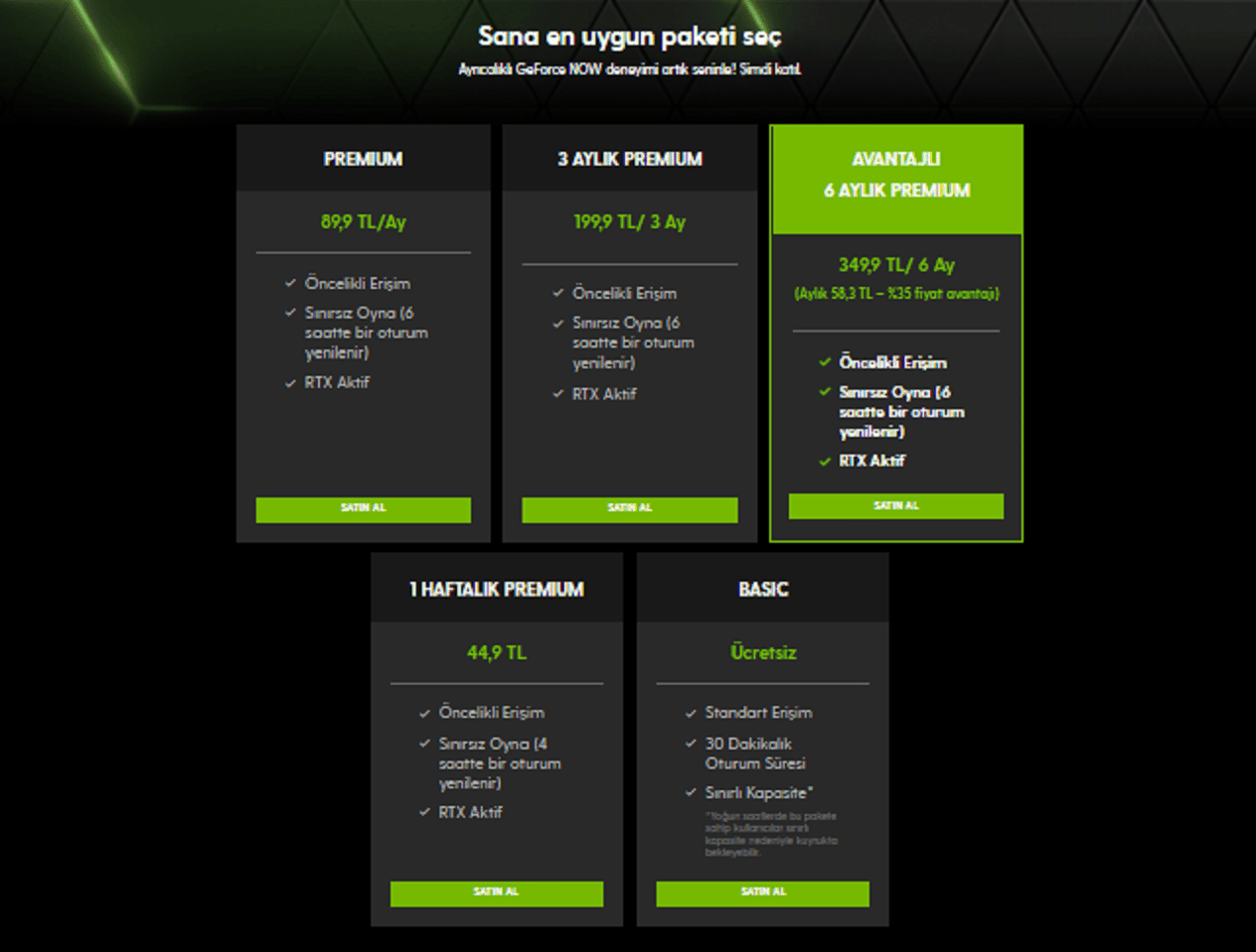 GeForce Now’ın en düşük fiyatlı paketi kaldırıldı 67