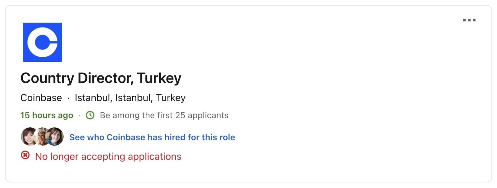 Coinbase, Türkiye için ülke müdürü iş ilanı paylaştı 67