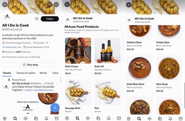 Twitter Mağazalar özelliğini test ediyor 67
