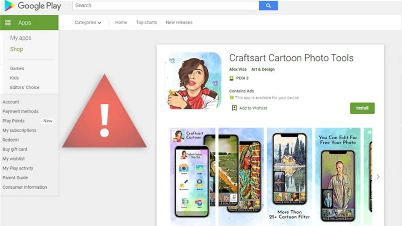 android google play facestealer truva ati 2