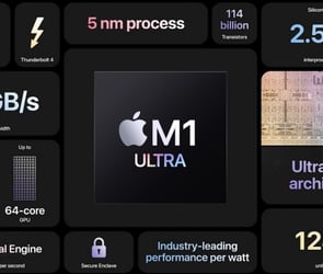 Apple M1 Ultra tanıtıldı