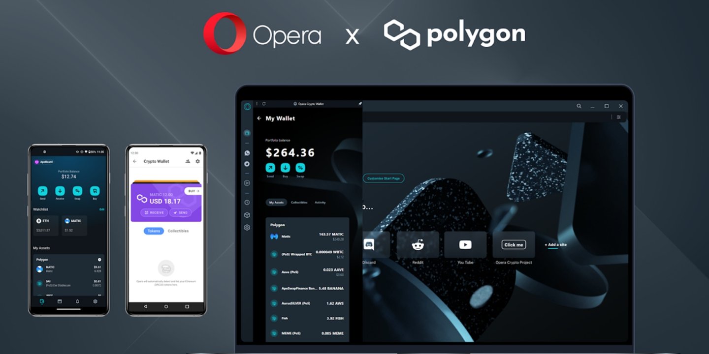 Opera Crypto Browser blok zinciri güncellemesi