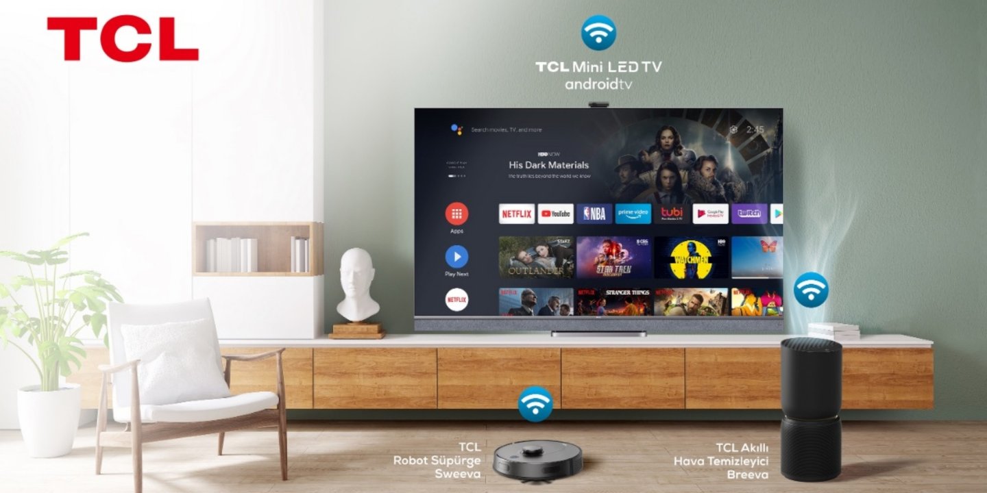 TCL Sweeva robot süpürge modelini tanıttı