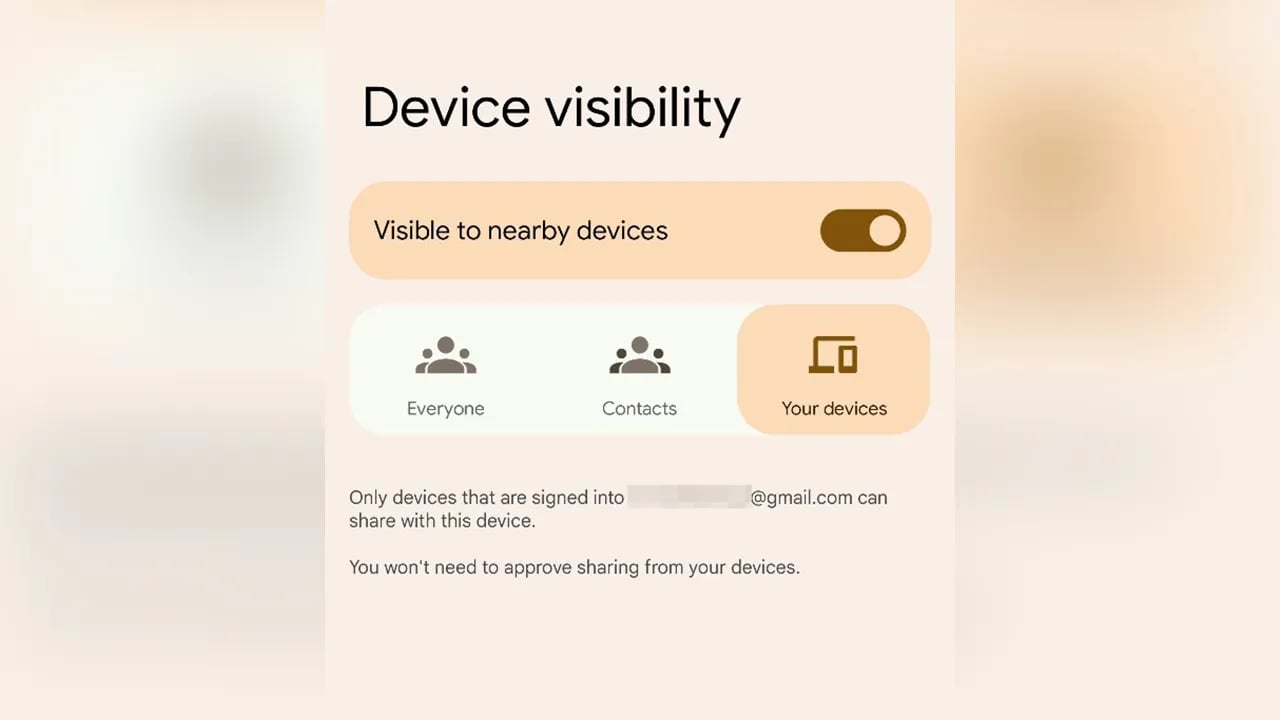 Android'in 'Yakındakilerle Paylaş' özelliği geliştiriliyor 66 1