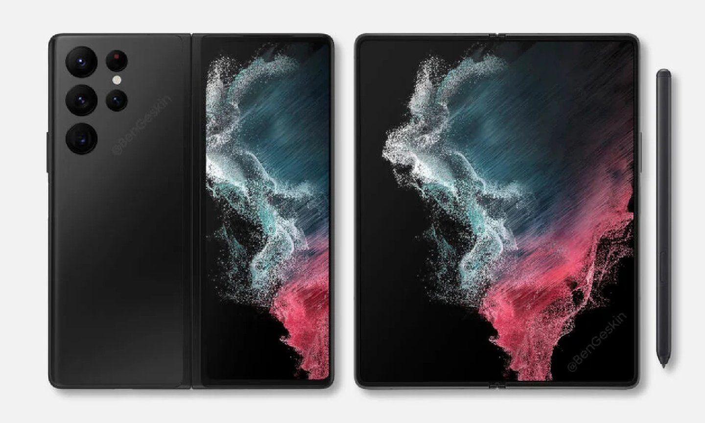 Galaxy Z Fold 4'te S22 Kameraları yer alabilir 65 Galaxy Z Fold 4