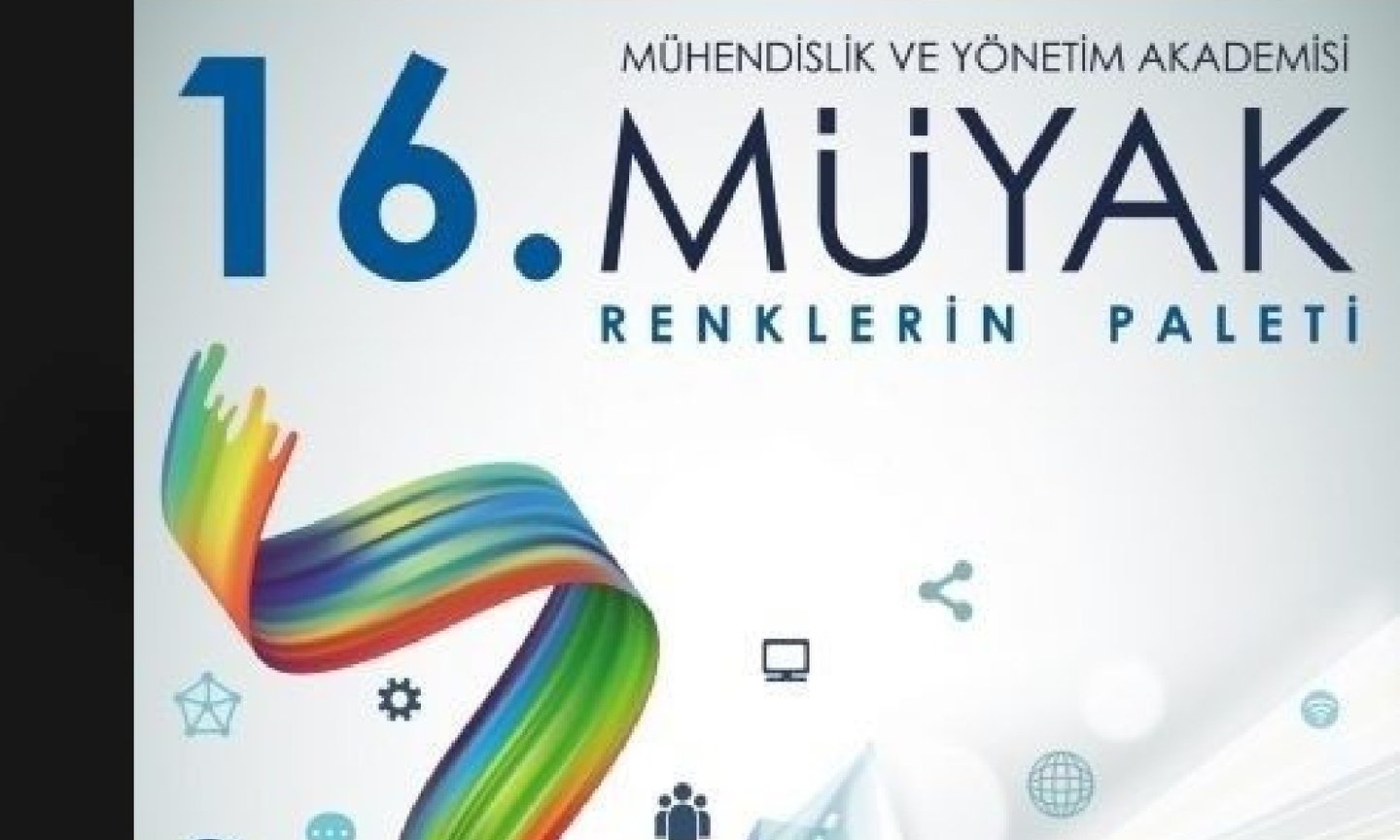 16. MÜYAK Renklerin Paleti 14 Mayıs'ta başlıyor 65 MÜYAK