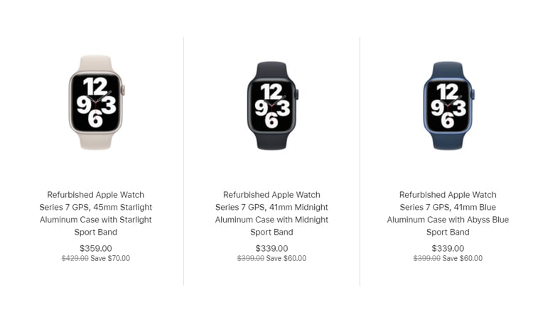 Apple yenilenmiş uygun fiyatlı Watch Series 7 satışlarına başladı 67