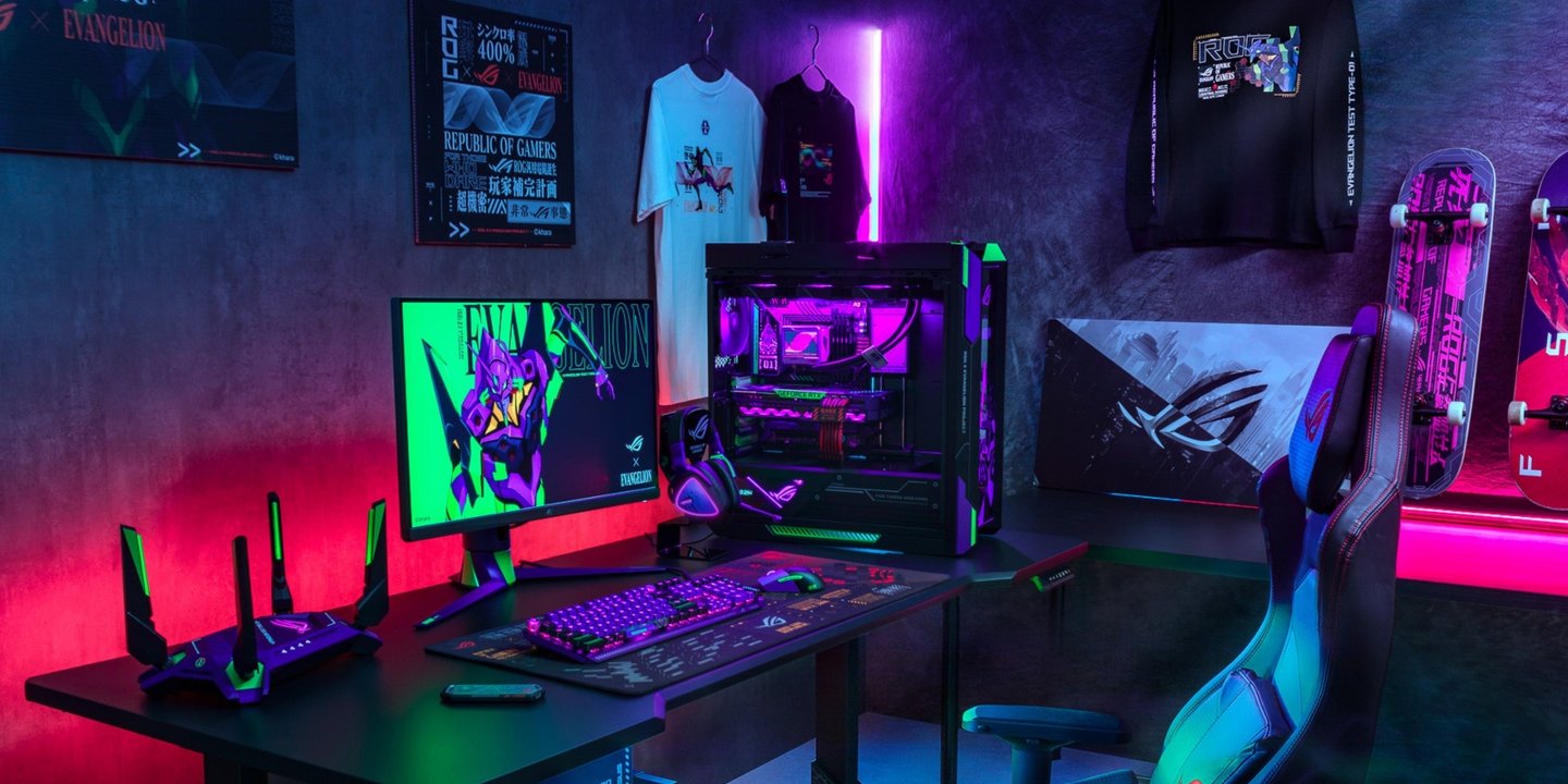 ASUS Republic of Gamers, Evangelion ile heyecan verici bir iş birliğine başladı