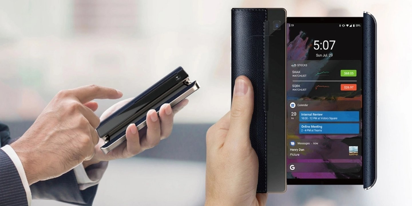 Motorola kıvrılabilir ekranlı bir telefon için kolları sıvadı