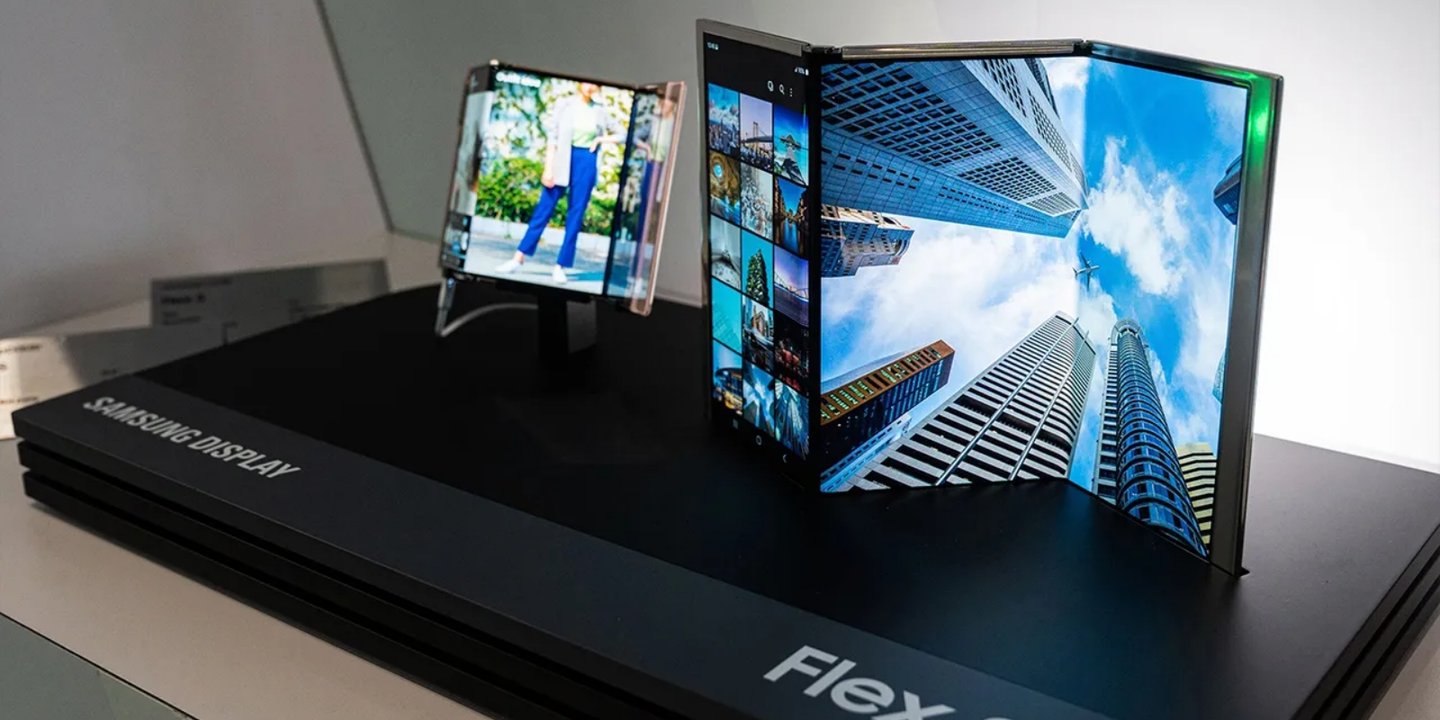 Samsung Display yeni katlanabilir ekranını tanıttı