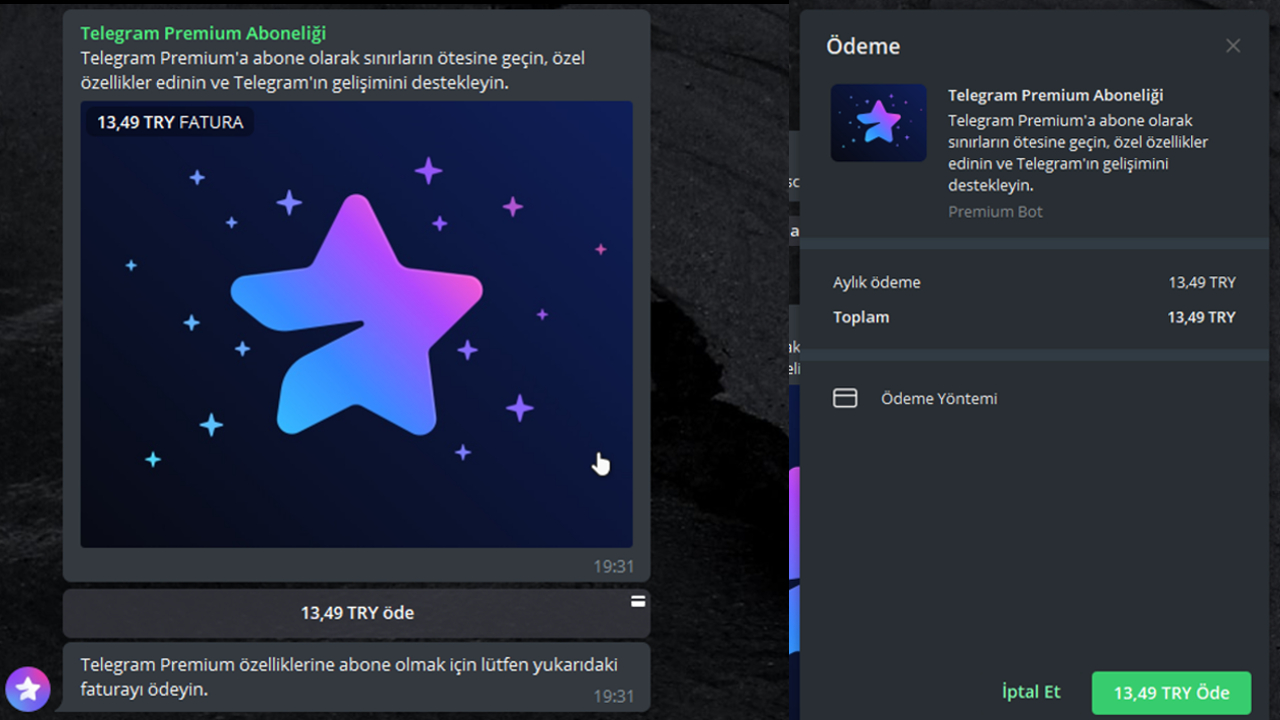 Telegram premium sürümüne yeni fiyatlandırma geldi 66 20