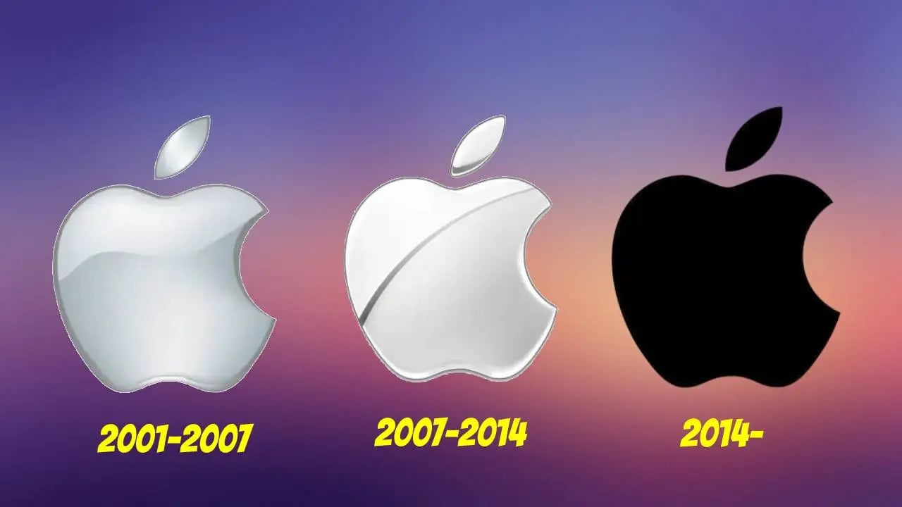 Apple logosunun gelişimi 69