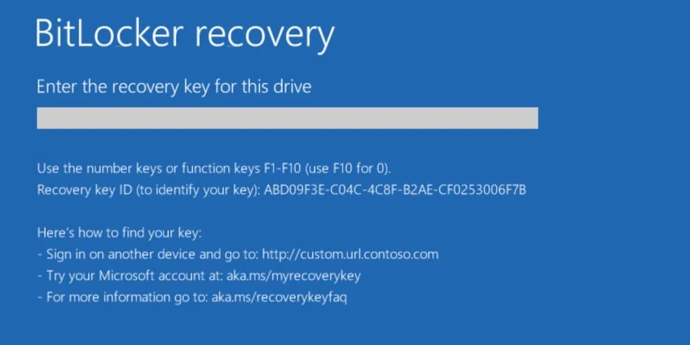BitLocker şifresi kurtarma 66