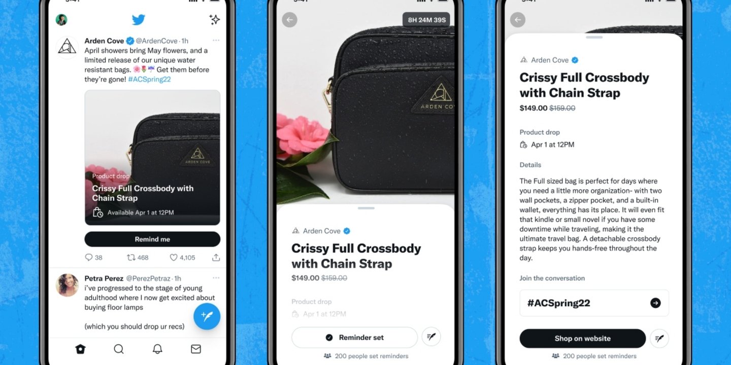 Twitter 'Product Drops' özelliğini tanıttı