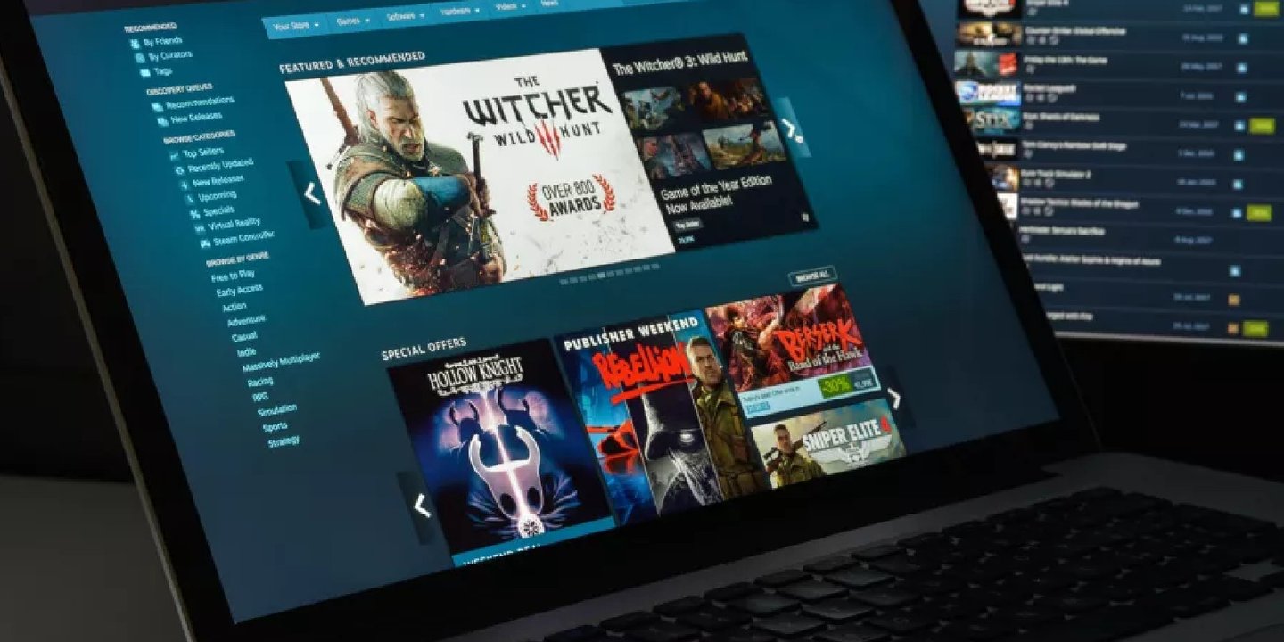 Steam'de oyun incelemeleri ve ödülleri gizlenebilir 65 Steam