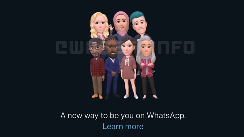 WhatsApp'a 3 boyutlu avatar ve çevrimiçi görünme yeniliği geliyor 66