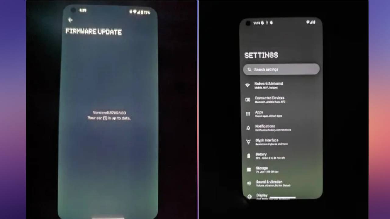 Nothing Phone 1'in ekran problemleri ortaya çıktı 66