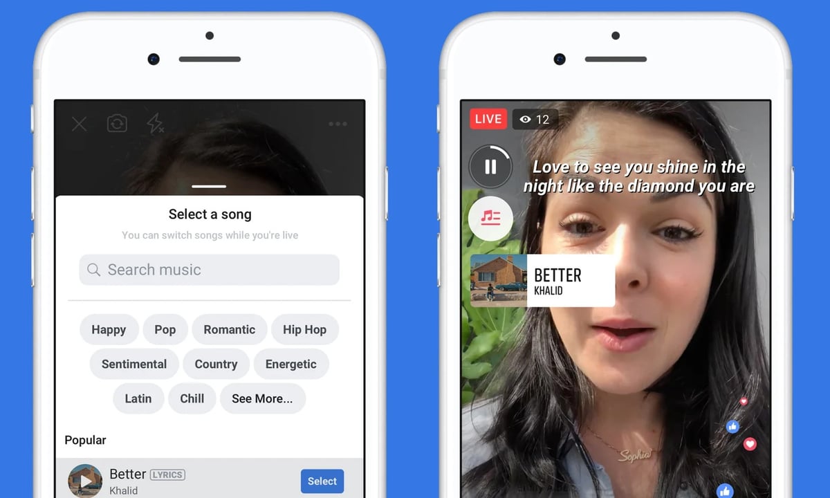 Facebook'ta lisanslı müziklerle kazanç dönemi başlıyor 65 Facebook