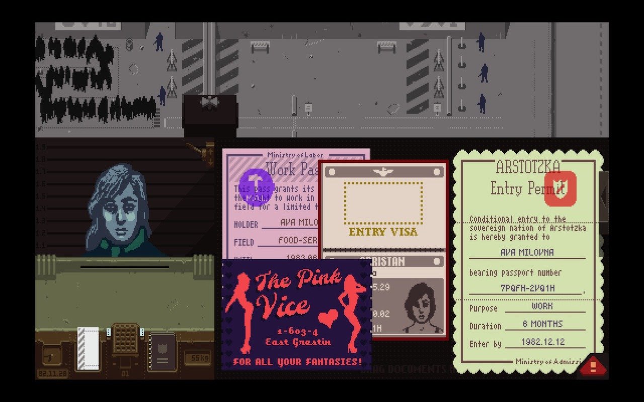 papers please adli populer oyun mobil cihazlara geliyor