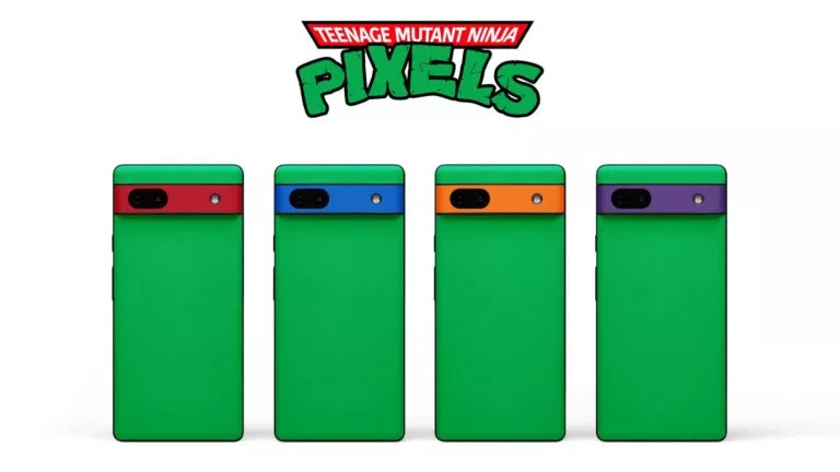 Pixel 6a'ya Ninja Kaplumbağalar uyarlaması geldi 66 Pixel 6a