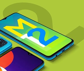 samsung galaxy m12 android 12yle yenilendi