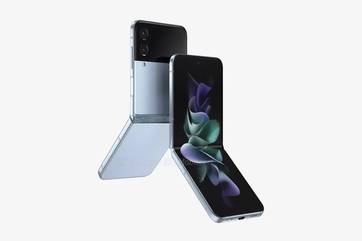 Samsung Galaxy Z Flip4'ün ilk basın görseli yayınlandı 67