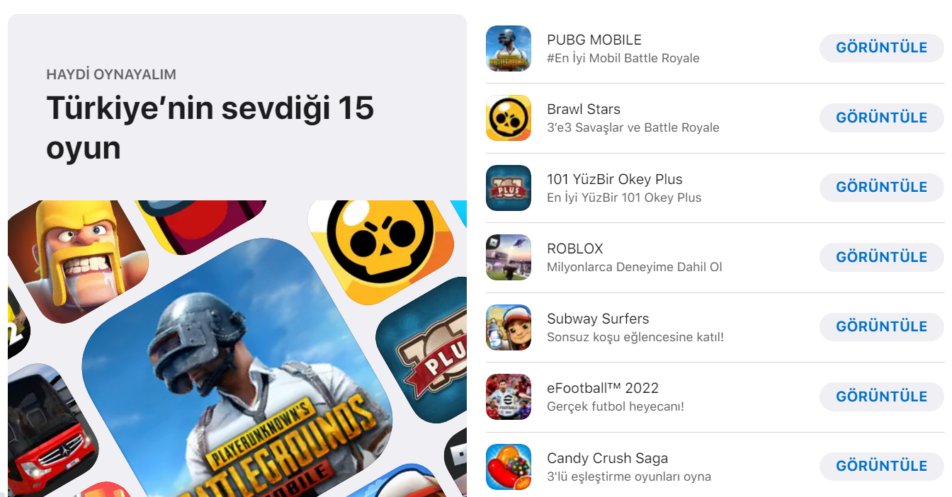 Apple Türkiye'de sevilen 15 oyunu açıkladı 2 17