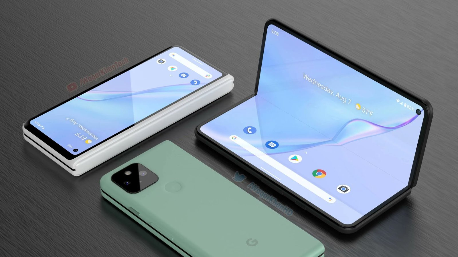 Katlanabilir Google Pixel üretimleri başladı 66