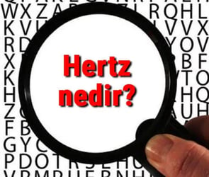 Hertz ne demek?