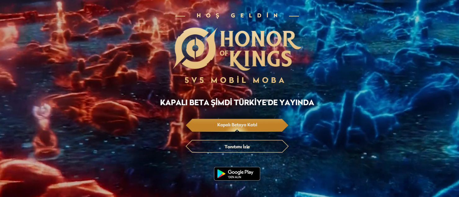 honor of kings turkiye beta sureci basladi