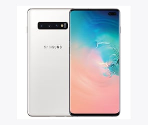 beyaz Samsung Galaxy S10 Plus