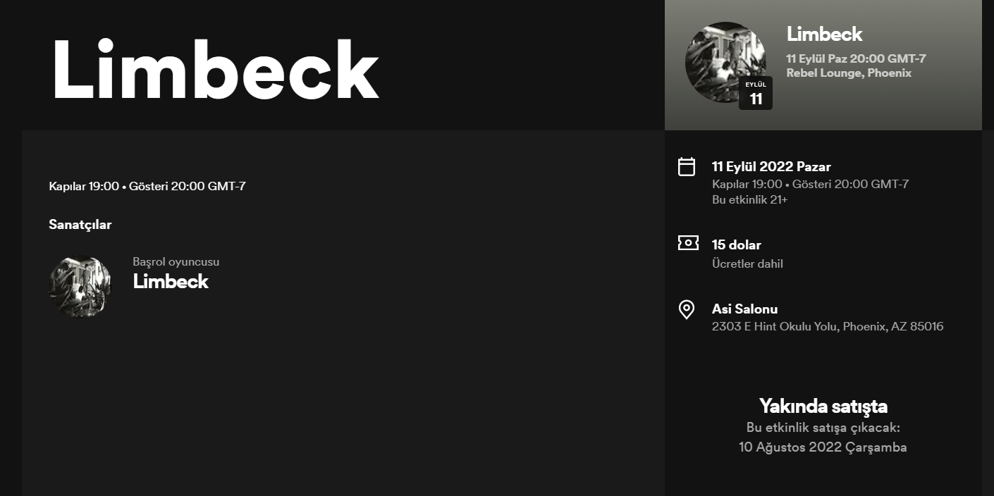 Spotify konser bileti satışlarına başlıyor 68