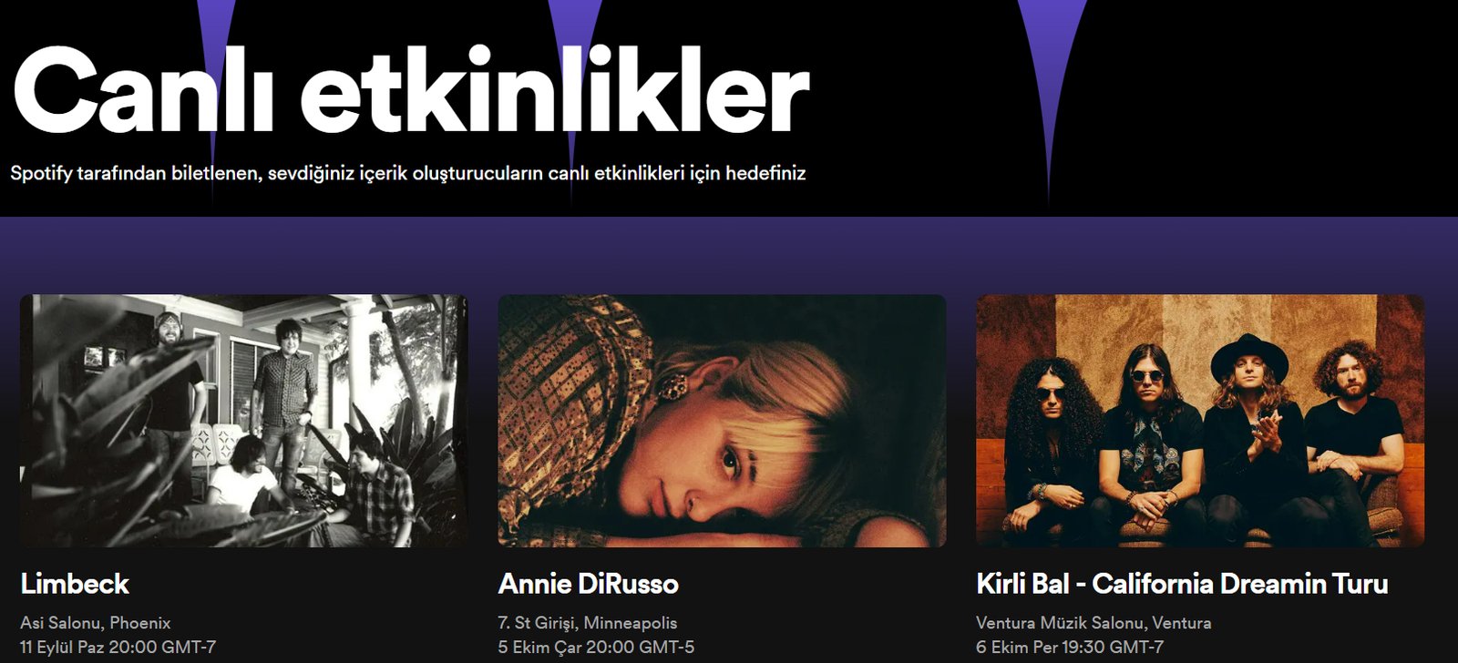 Spotify konser bileti satışlarına başlıyor 66 Spotify