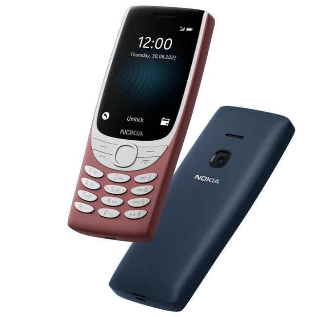 VGA kameralı Nokia 8120 4G tanıtıldı 66 Nokia 8120
