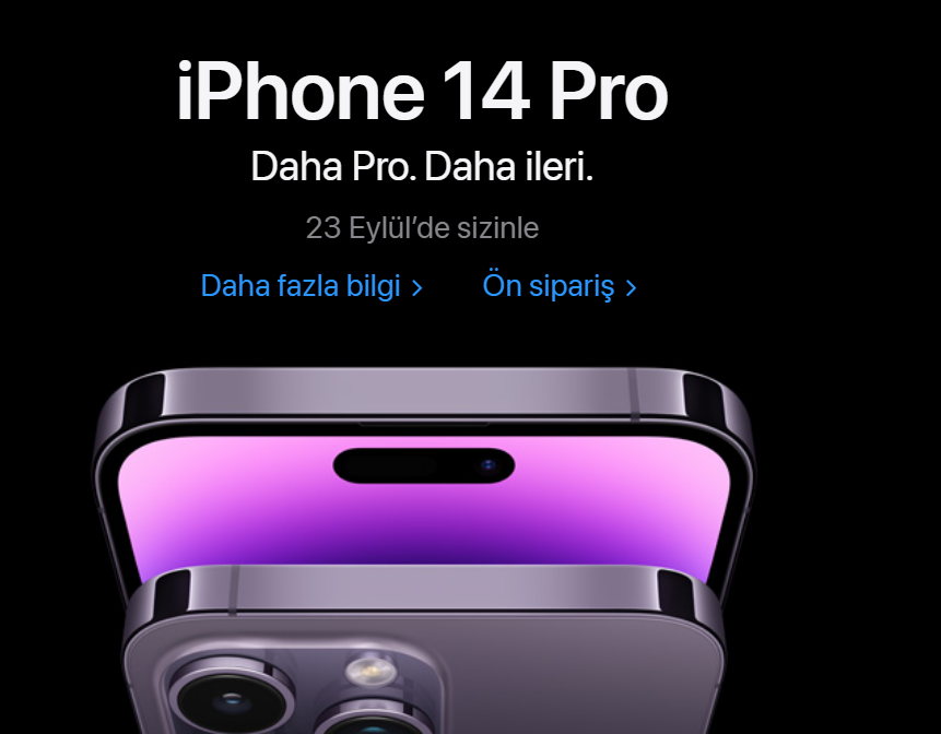iPhone 14, 14 Pro ve 14 Pro Max için ön siparişler açıldı 66