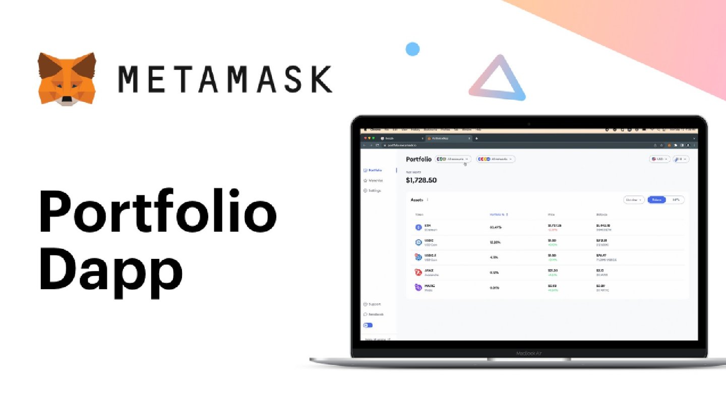 Metamask, Portfolio Dapp'i tanıttı 65 Metamask