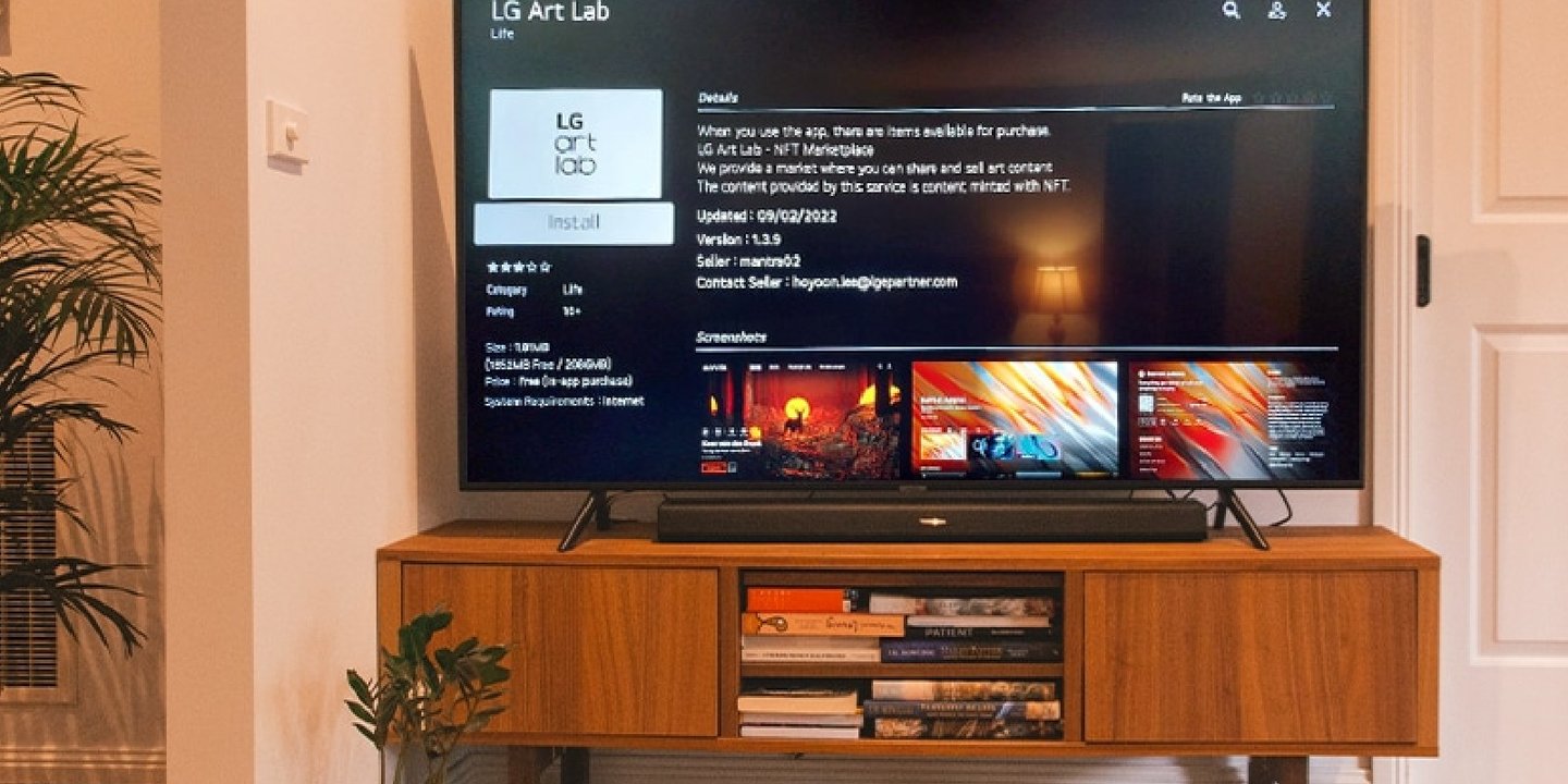 LG TV'lere LG Art Lab adında NFT pazar yeri geliyor 1 LG Art Lab