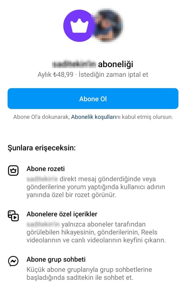 Türkiye'de Instagram abonelik dönemi başladı 2 62