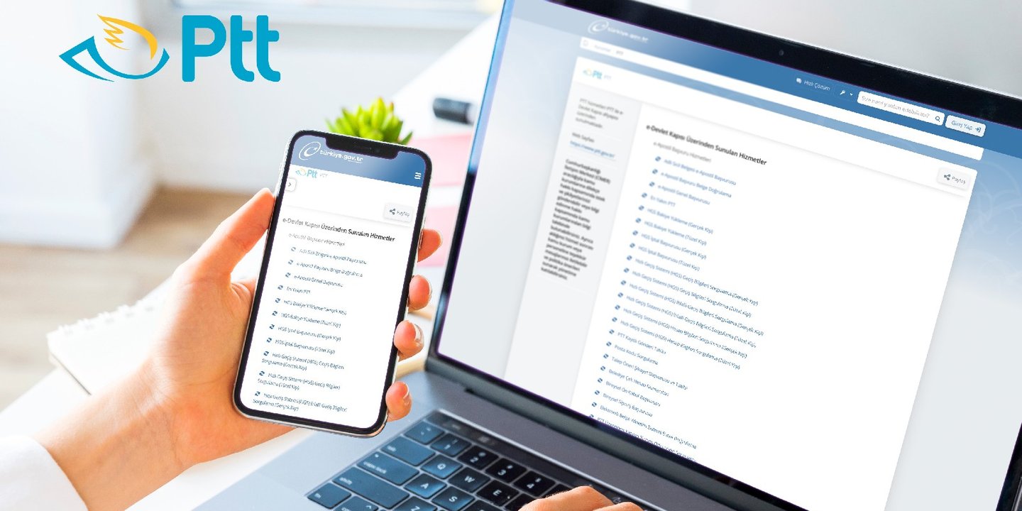 PTT hizmetleri e-devlette daha kolay 65 PTT hizmetleri