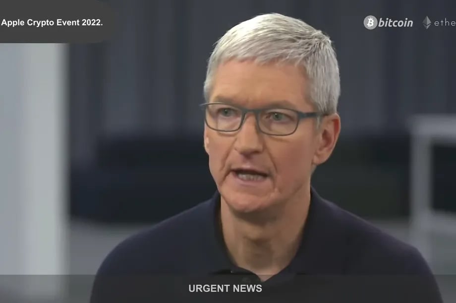 Sahte Apple kripto etkinliğini binlerce kişi izledi 66