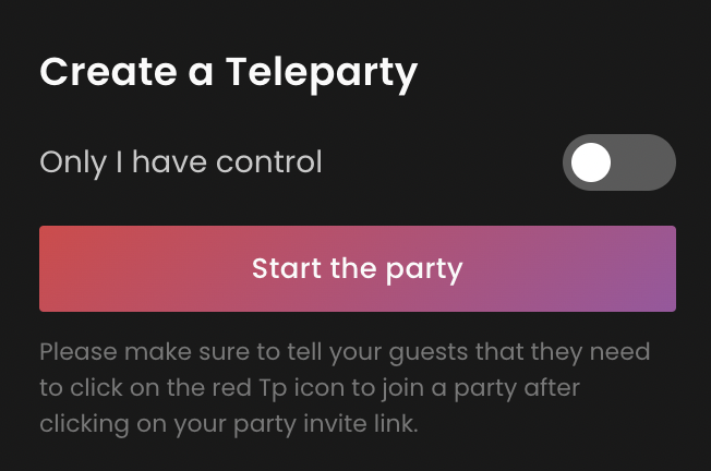 Teleparty