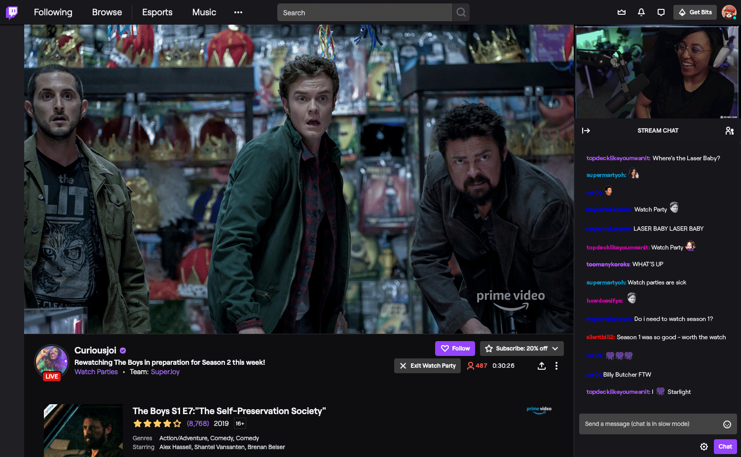Twitch izleme partisi nasıl yapılır? 66 twitch seyir partisi