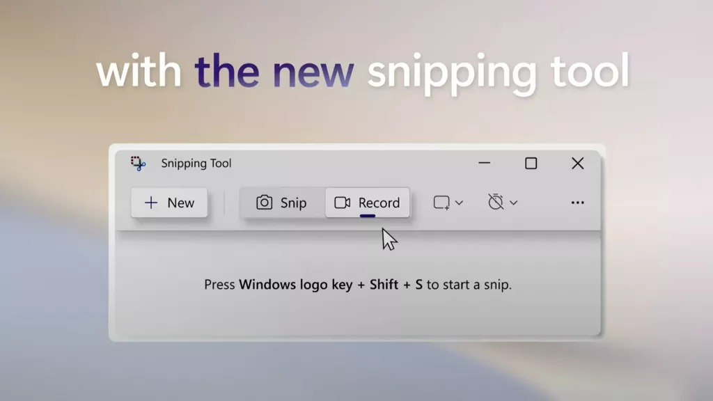 Windows 11'in ekran görüntüsü aracına ekran kayıt özelliği geliyor 66 60