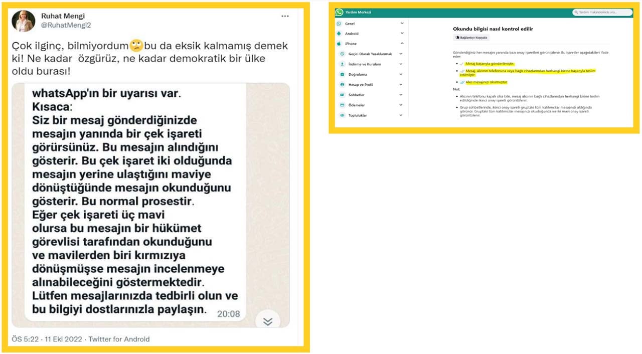 Cumhurbaşkanlığı haftanın yalan haberlerini açıkladı 71