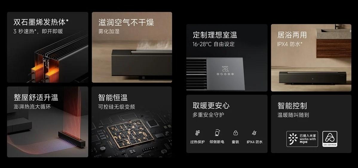 Xiaomi yeni ısıtıcısı Mijia Grafen'i tanıttı 2 xiaominin urettigi yeni teknoloji 2