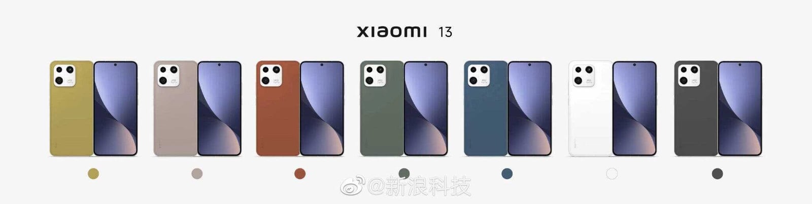 Xiaomi Mi 13, 10 renk seçeneği sunacak 66
