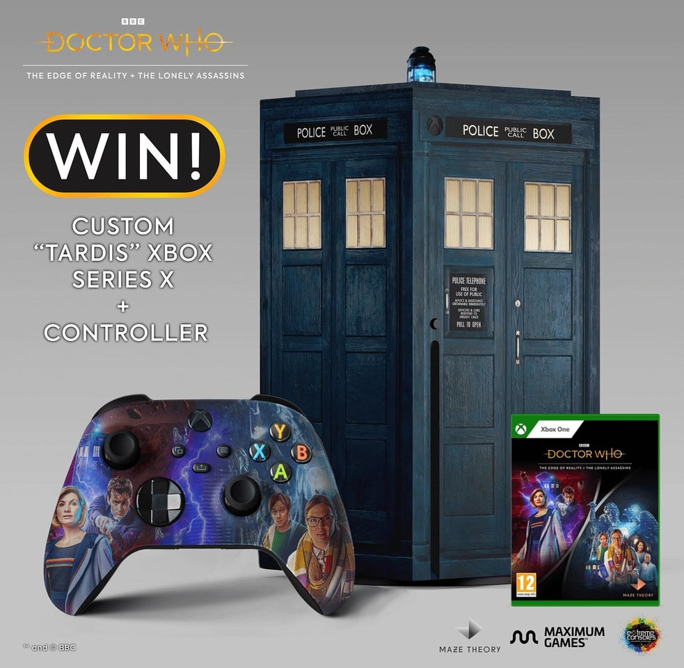 Doctor Who temalı Xbox Series X duyuruldu 66 Xbox Series X