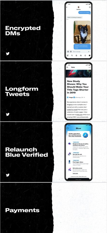 Elon Musk Twitter 2.0'ı tanıttı 70